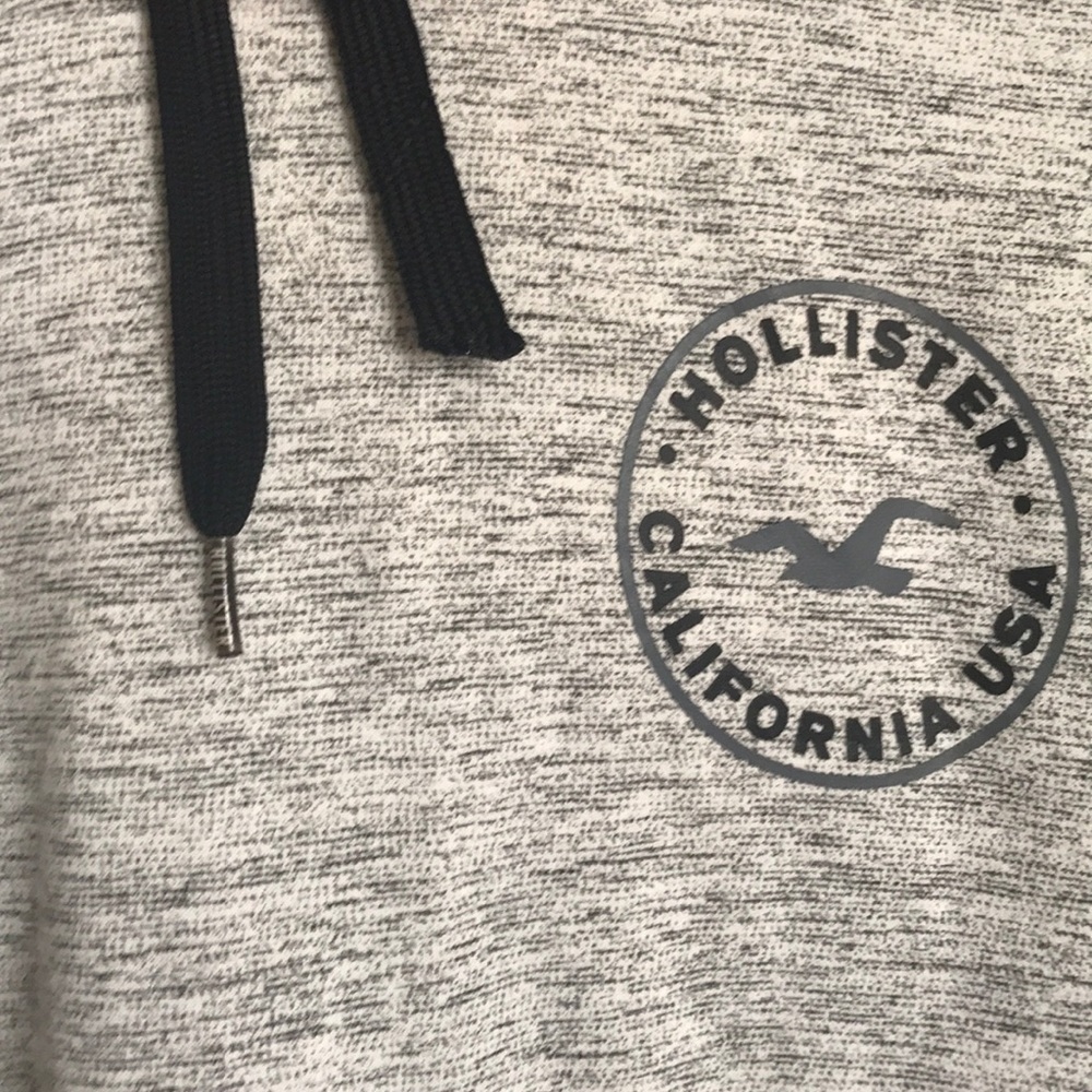 Grey Hollister hoodie - Picture 6 of 6